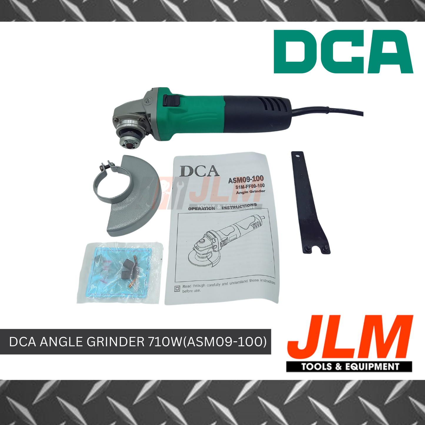 DCA ANGLE GRINDER ASM09-100S (800W)