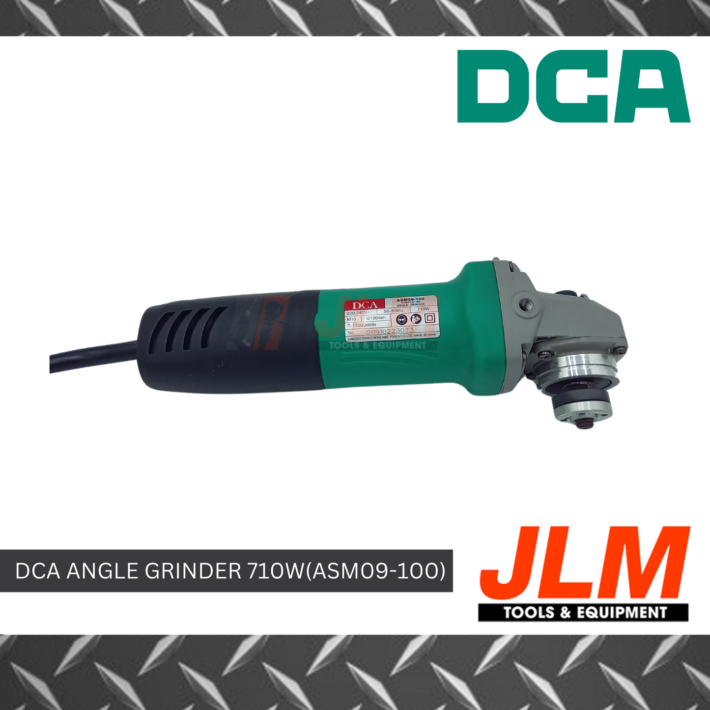 DCA ANGLE GRINDER ASM09-100S (800W)