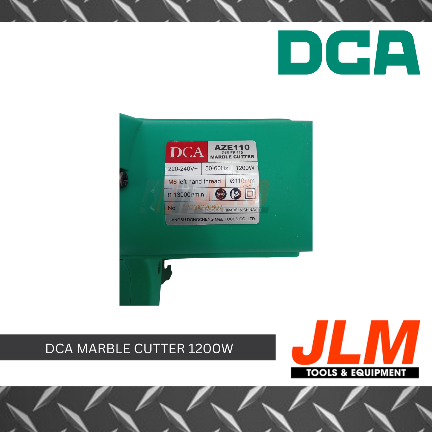 DCA MARBLE CUTTER AZE110 (1200W)