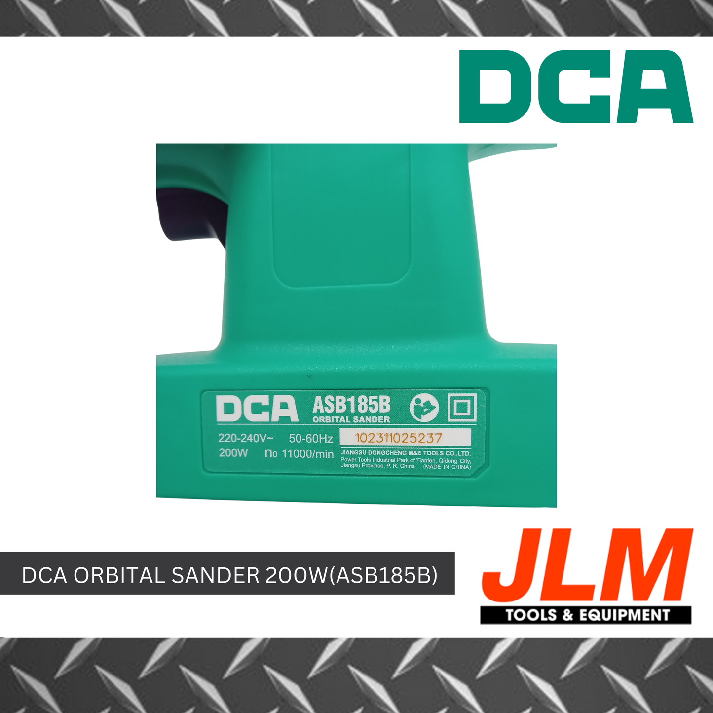 DCA ORBITAL SANDER ASB185 (180W)