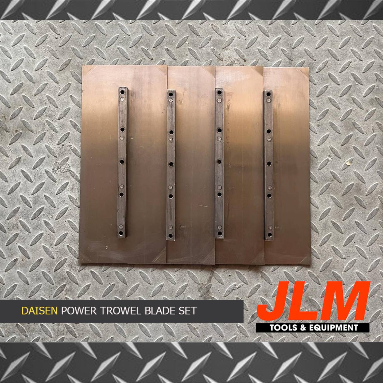 Daisen Power Trowel Blade Set (4 pieces per set)