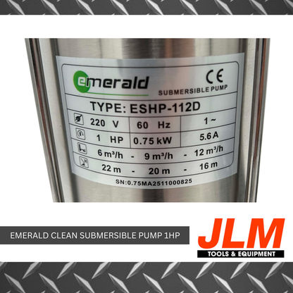 Emerald High Head Submersible Pump 1HP