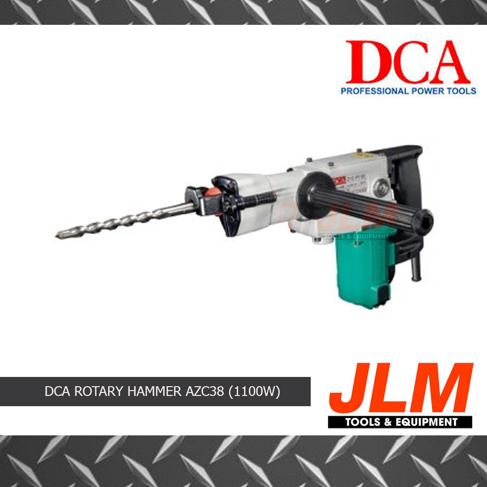 DCA ELECTRIC ROTARY HAMMER SDS HEX AZC38 (1100W)