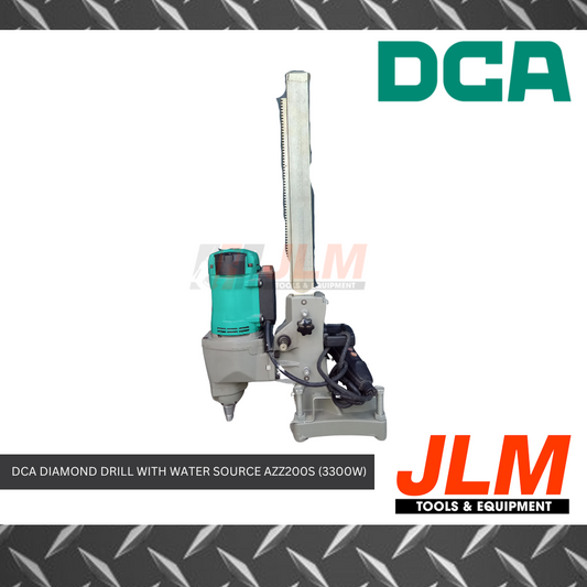 DCA DIAMOND DRILL WITH WATER SOURCE AZZ200S (3300W)