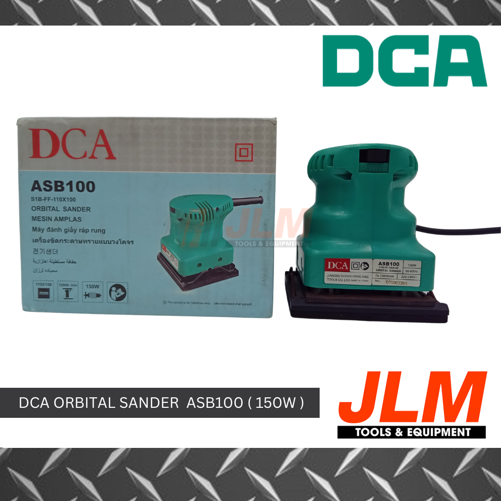 DCA ORBITAL SANDER ASB100 (150W)