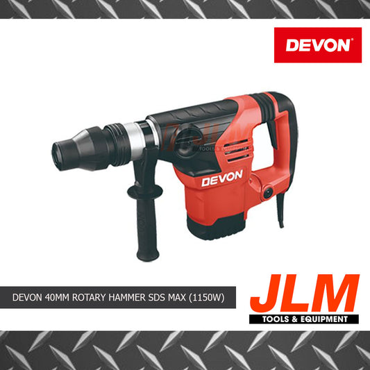 DEVON 40MM ROTARY HAMMER 1108-40D (1150W)