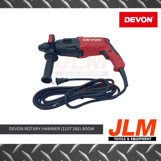 DEVON 26MM ROTARY HAMMER 1107-26E (800W)