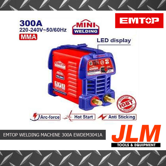 Emtop 300A Inverter Welding Machine with IGBT Technology