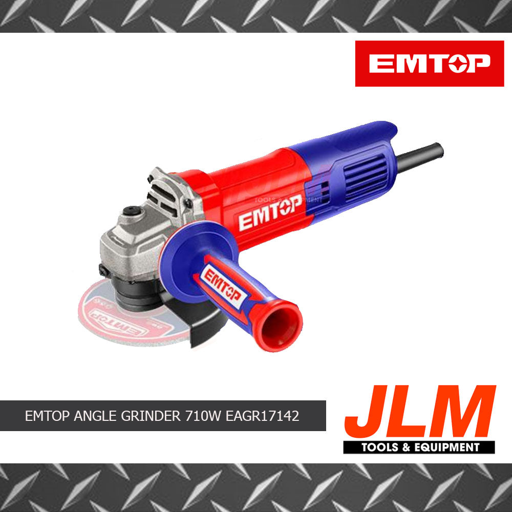 EMTOP ANGLE GRINDER TOGGLE SWITCH EAGR17142 (710W)
