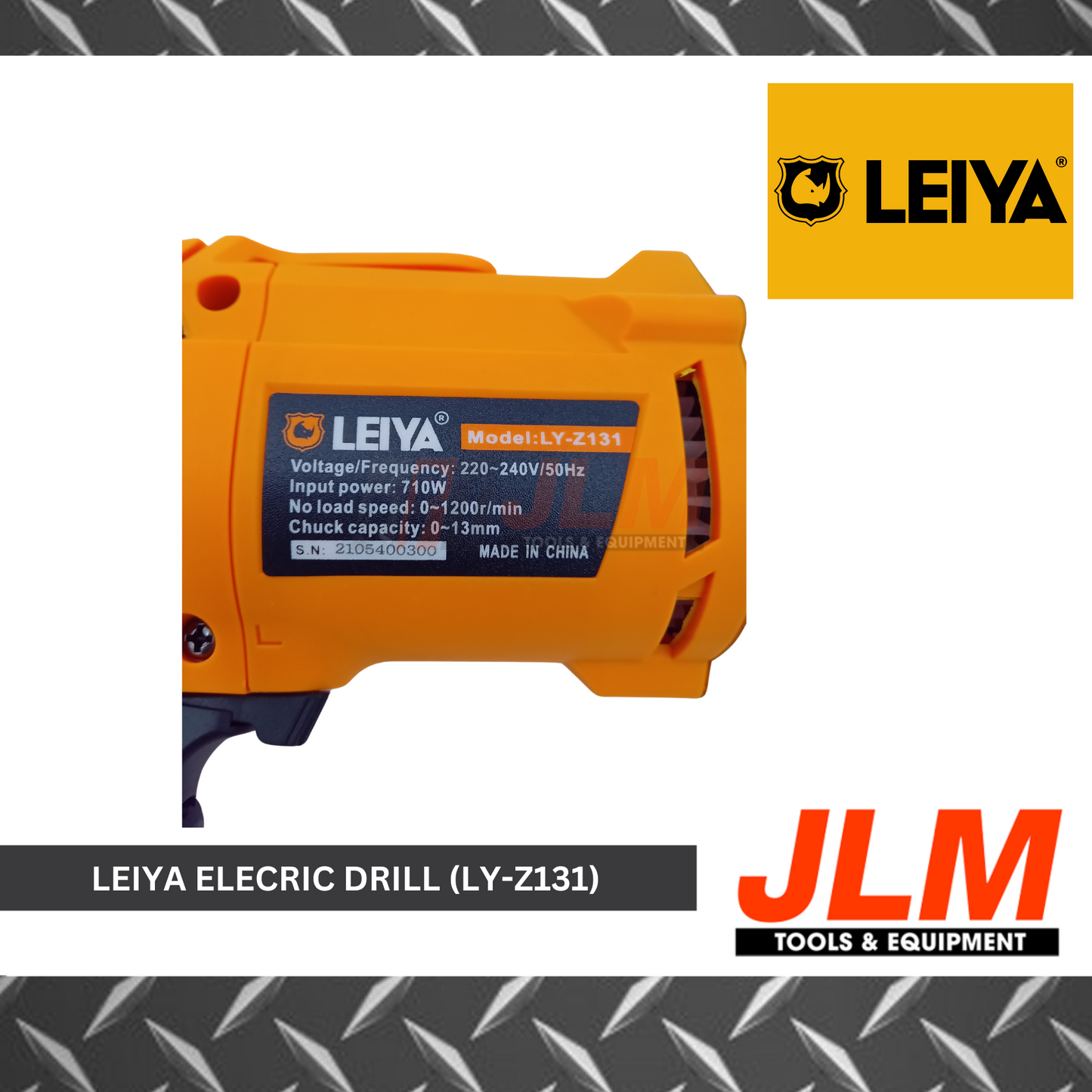 LEIYA ELECTRIC DRILL LY-Z131 (710W)