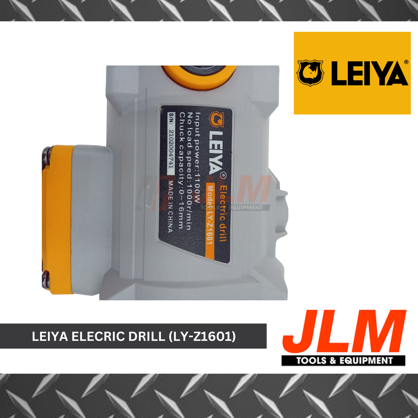LEIYA ELECTRIC DRILL LY-Z1601 (1100W)