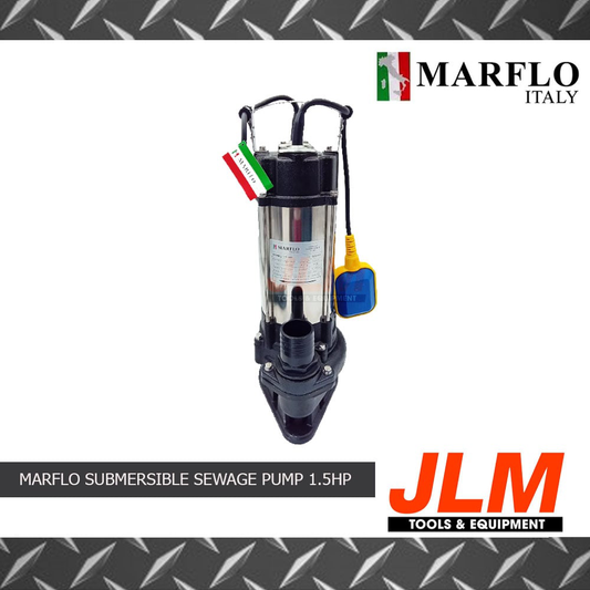 Marflo MF-V1100F Submersible Sewage Pump With Floater Switch (1.5HP)
