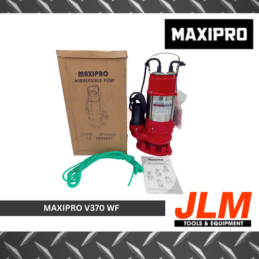 MAXIPRO SUBMERSIBLE SEWAGE PUMP W/ FLOAT SWITCH V370WF (1/2HP)