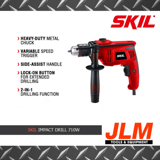 SKIL IMPACT DRILL HD1Z6725AA (HD1582SE) 13MM (710W)