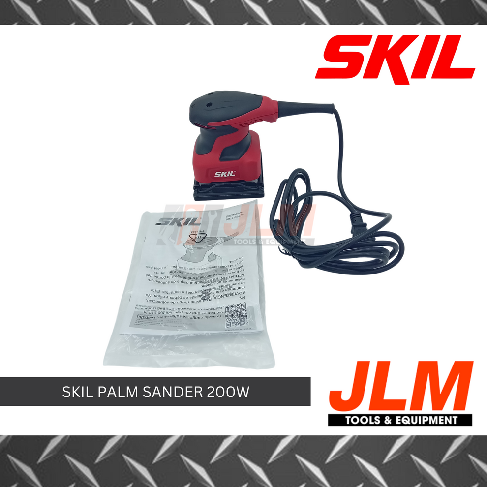 SKIL 1/4 SHEET PALM SANDER W/ DUST PROOF SWITCH SR2213SE (220W) – JLM ...