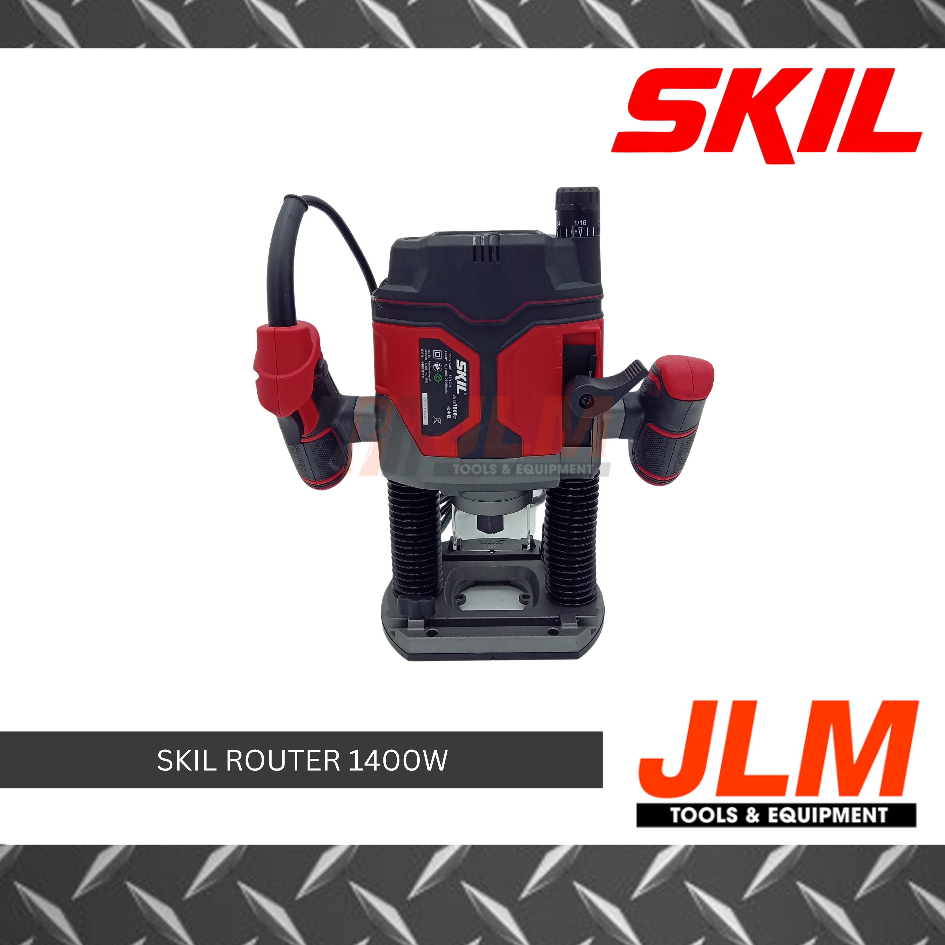 SKIL ROUTER VA1E1860AA (1400W) – JLM Tools & Equipment