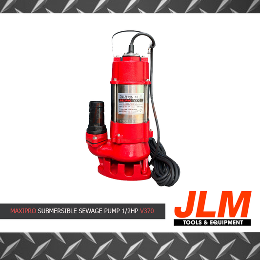 MAXIPRO SUBMERSIBLE SEWAGE PUMP (1/2HP)