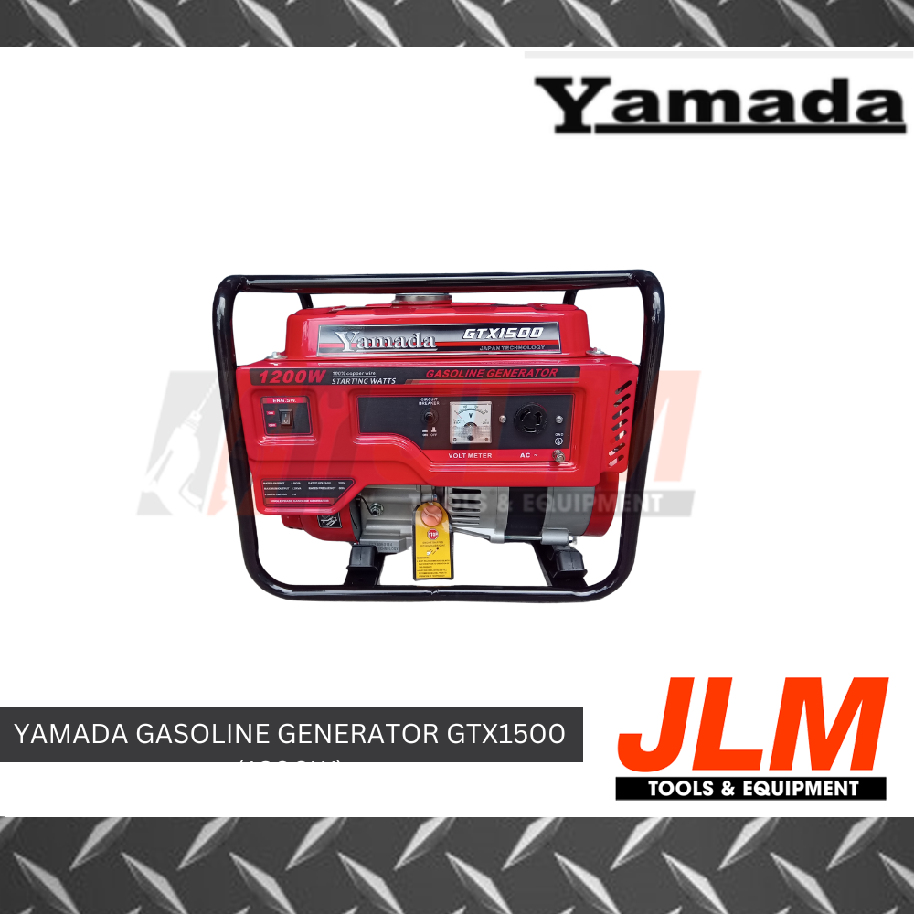 YAMADA GASOLINE GENERATOR GTX1500 (1200W)