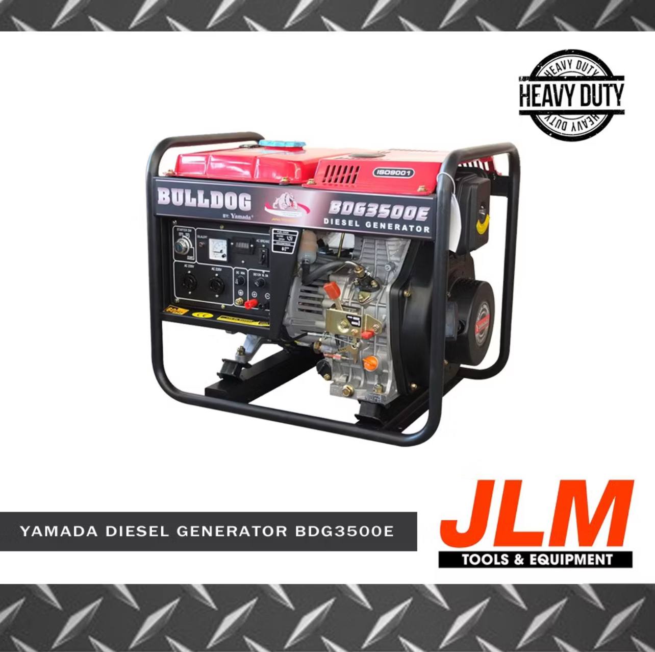 YAMADA DIESEL GENERATOR (ELECTRIC START) BDG3500E (3300W)