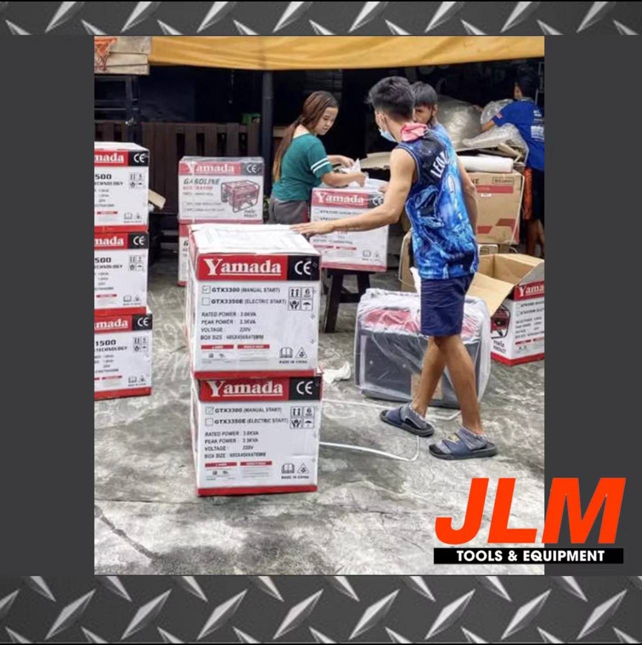 YAMADA GASOLINE GENERATOR (ELECTRIC STARTER) GTX3350E (3200W)