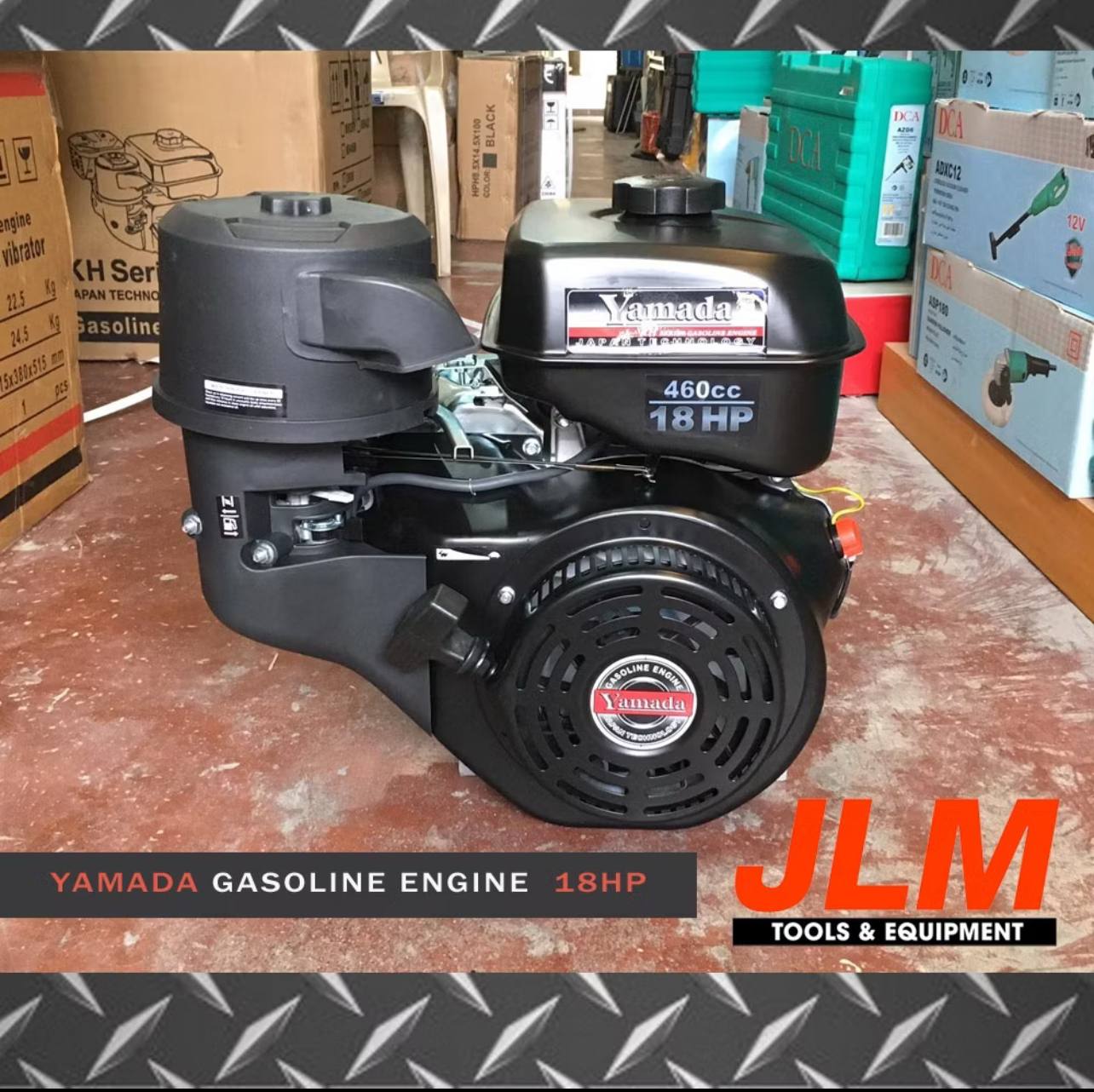 Yamada KH460 18HP Gasoline Engine Kombi (Low Speed)
