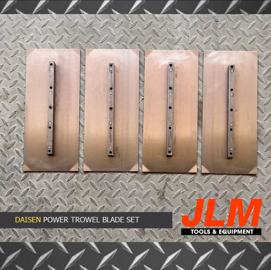 Daisen Power Trowel Blade Set (4 pieces per set)
